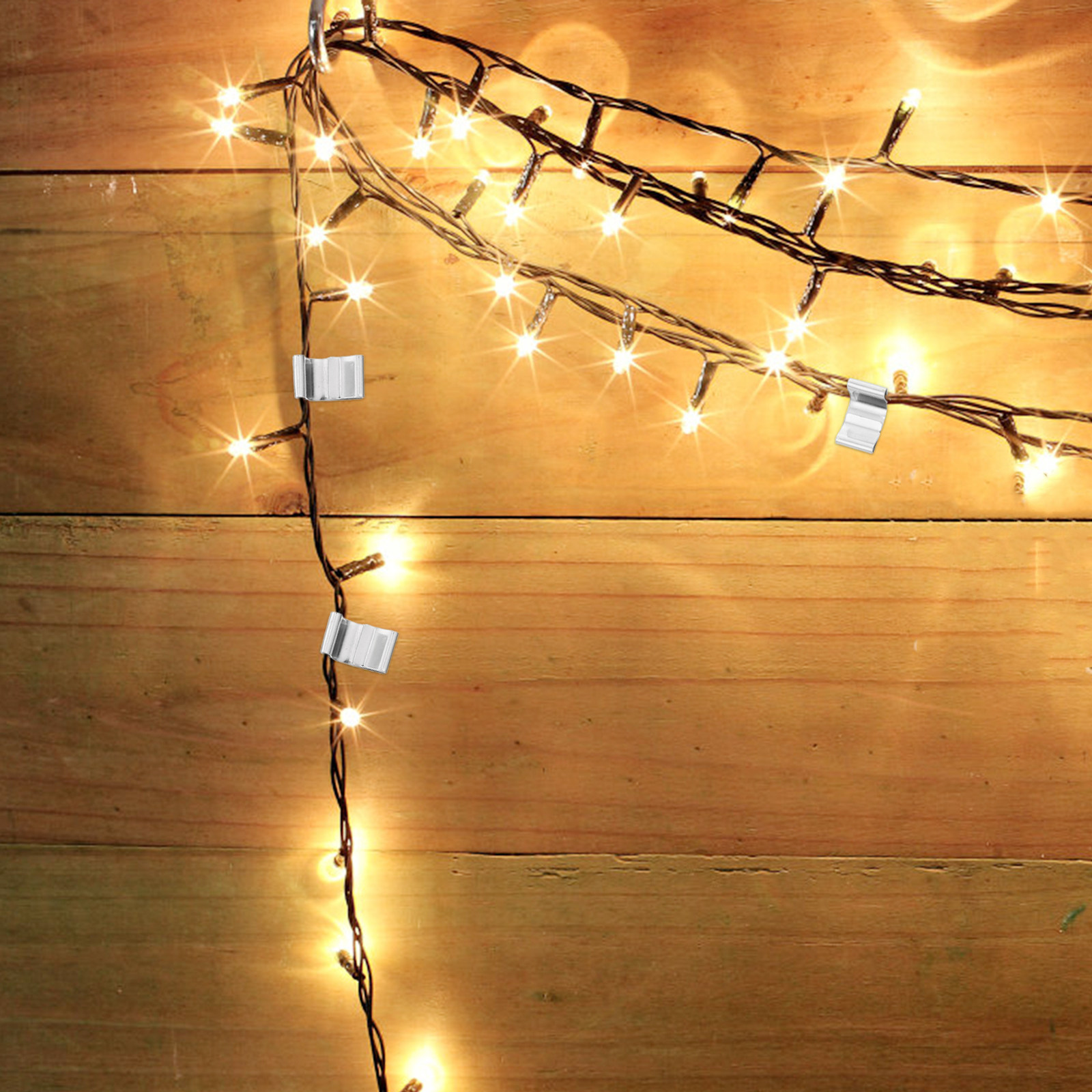 Outdoor Lighting Tree - 100개 녹 방지 금속 거터 스트링