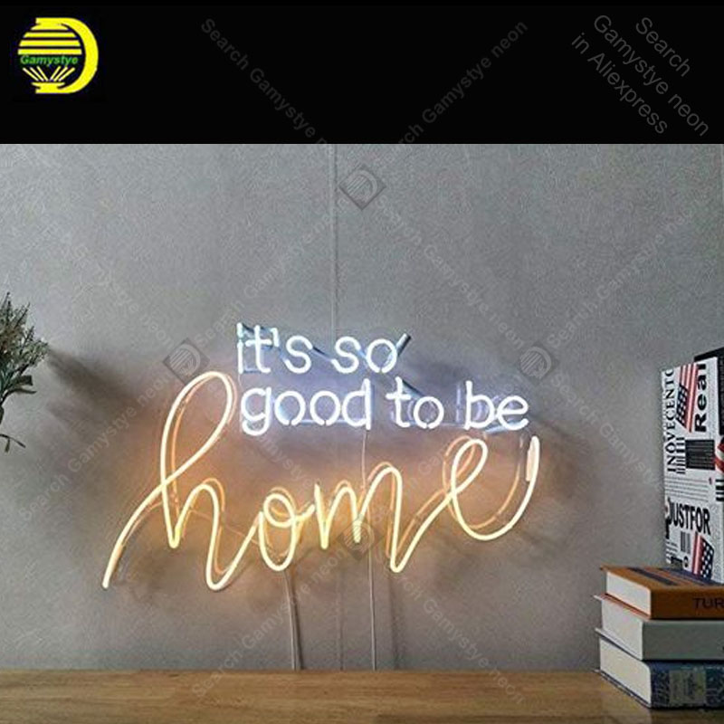 Outdoor Lighting Expressions - 네온사인 집에 오는 건 너무 좋아요