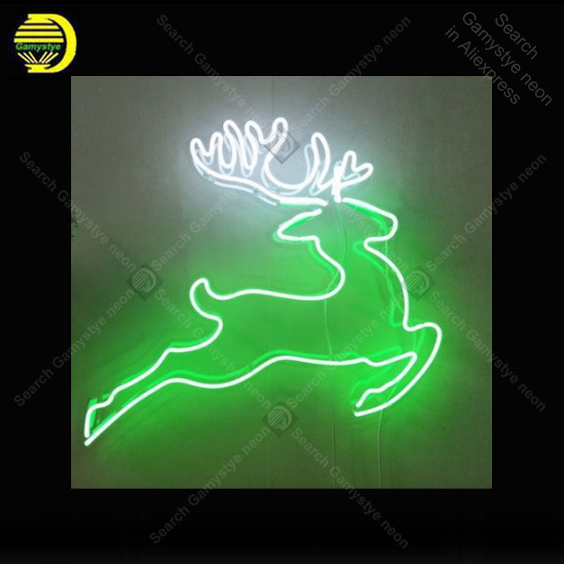 Outdoor Lighting Expressions - 사슴 달리기용 네온 사인 디스플레이, 헌트
