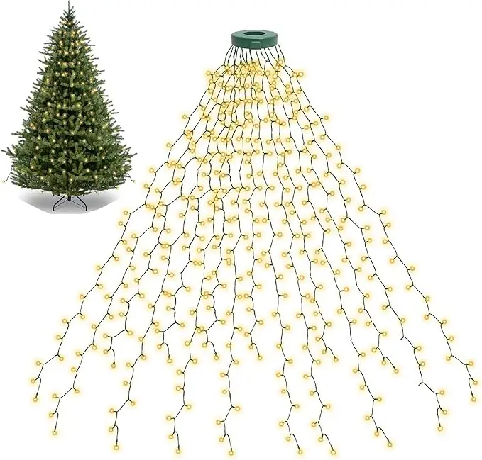 Outdoor Lighting Tree - LED 크리스마스 트리 조명 새해 가랜드