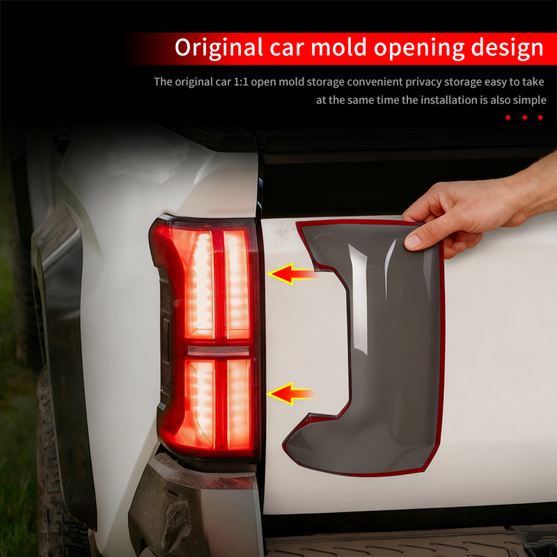 Outdoor Lighting Manufacturers - 2024-2026 토요타 타코마 테일게이트 라이트 블랙닝