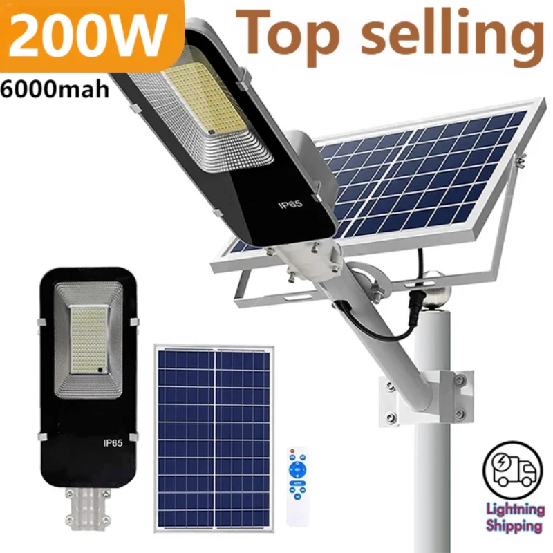 Outdoor Lighting Garage - 200W 강력한 태양 빛 야외 태양