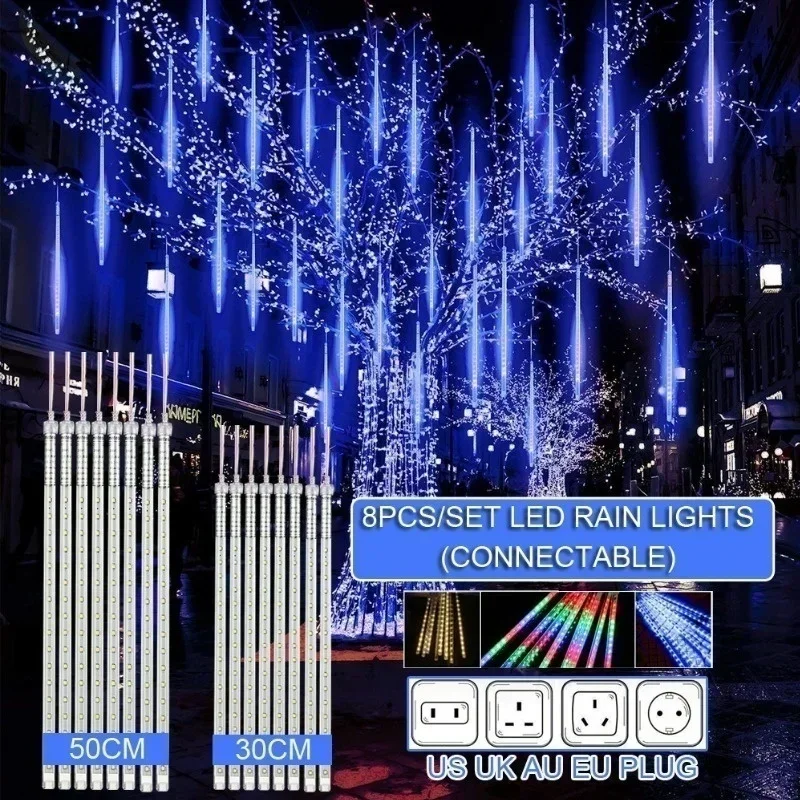 Outdoor Lighting Tree - 30cm /50cm 방수 유성우 비 8