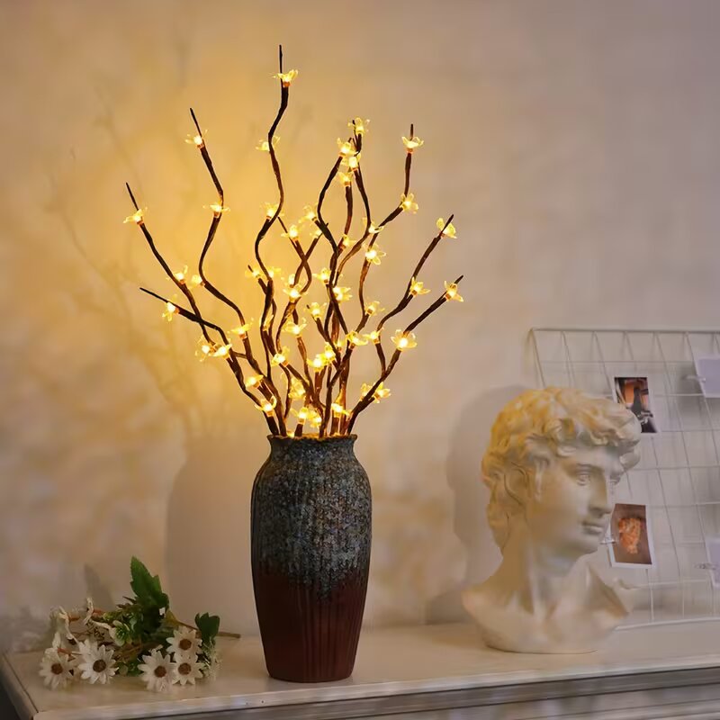 Outdoor Lighting Tree - 1/2PC 20LED 벚꽃 나무 가지 조명