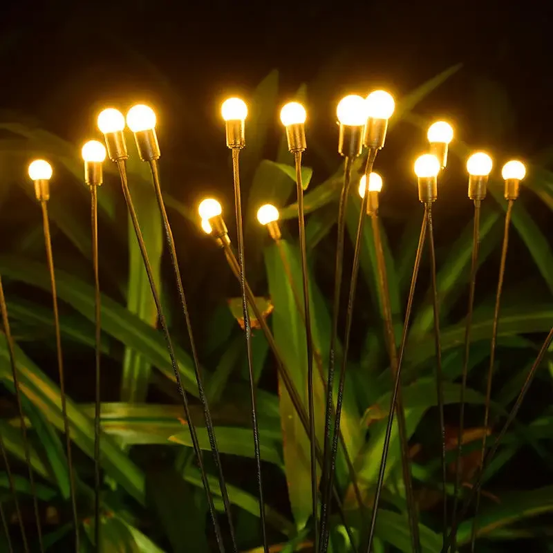 Outdoor Lighting Traditional - 야외 태양광 정원등 방수 6/8/10 헤드