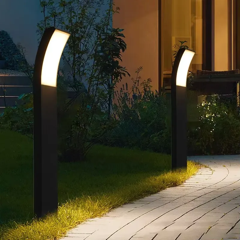 Outdoor Yard Lighting Fixtures - 현대식 LED 기둥 조명 야외 정원