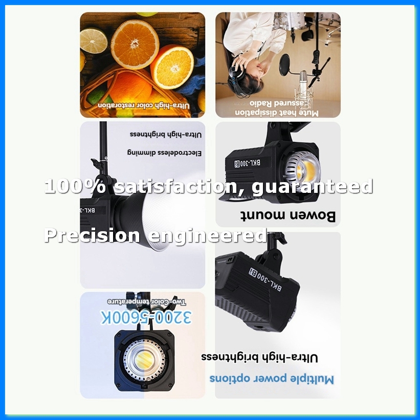 Outdoor Lighting Wireless - 300W Bi LED 비디오 조명, 인물