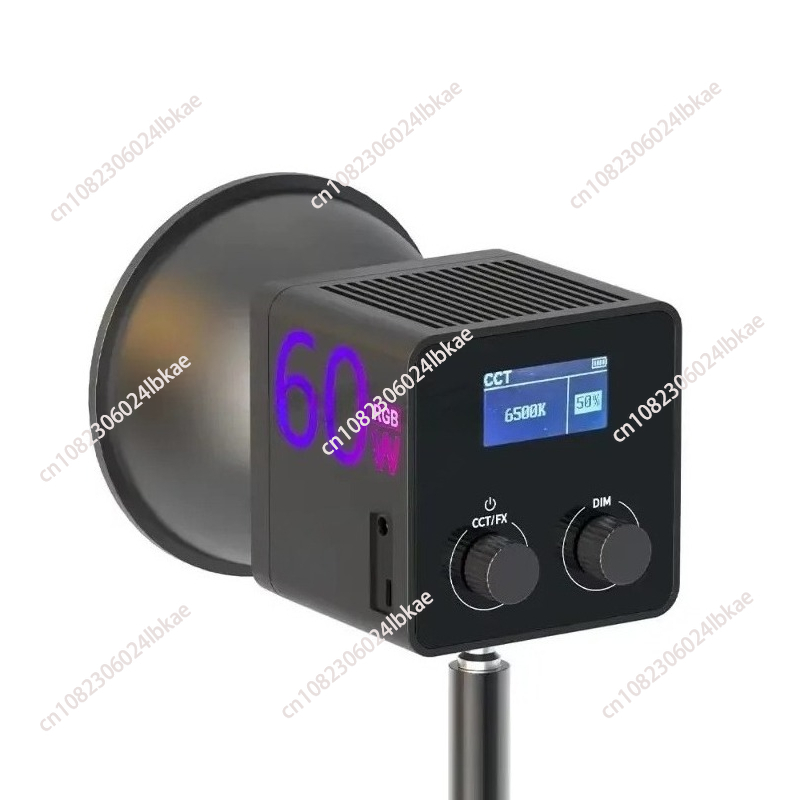 60W 야외용 휴대용 LED 무대 조명 COB RGB  - Outdoor Lighting For Photography 리뷰 및 가격