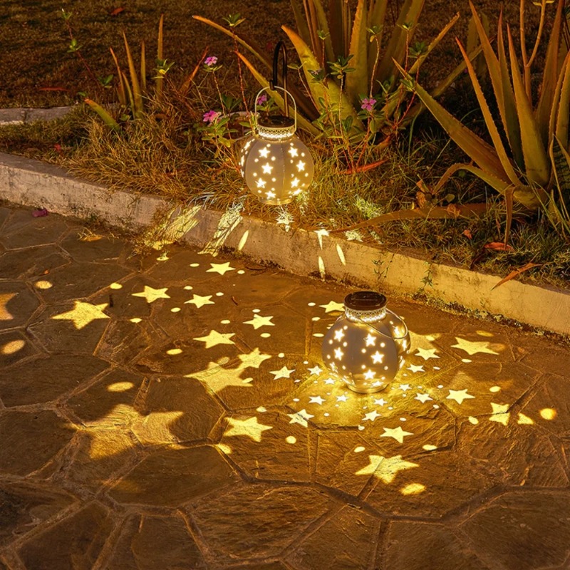 정원 스타 프로젝터 램프 걸이형 태양광 조명 야외 걸이 - Outdoor Lighting Traditional 리뷰 및 가격