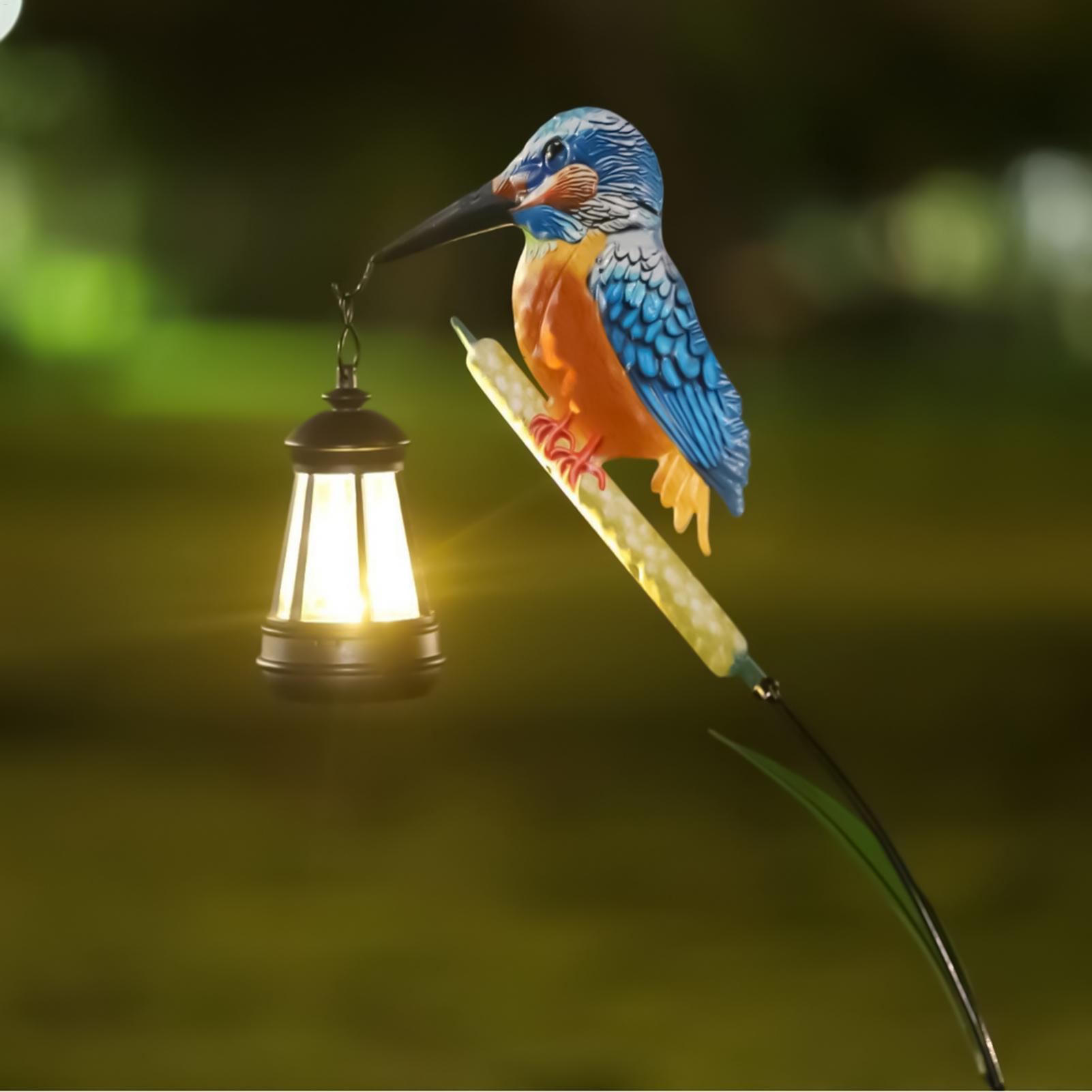 태양광 킹피셔 조명 정원 장식품 방수 경로등 마당 파티 - Outdoor Lighting Traditional 리뷰 및 가격