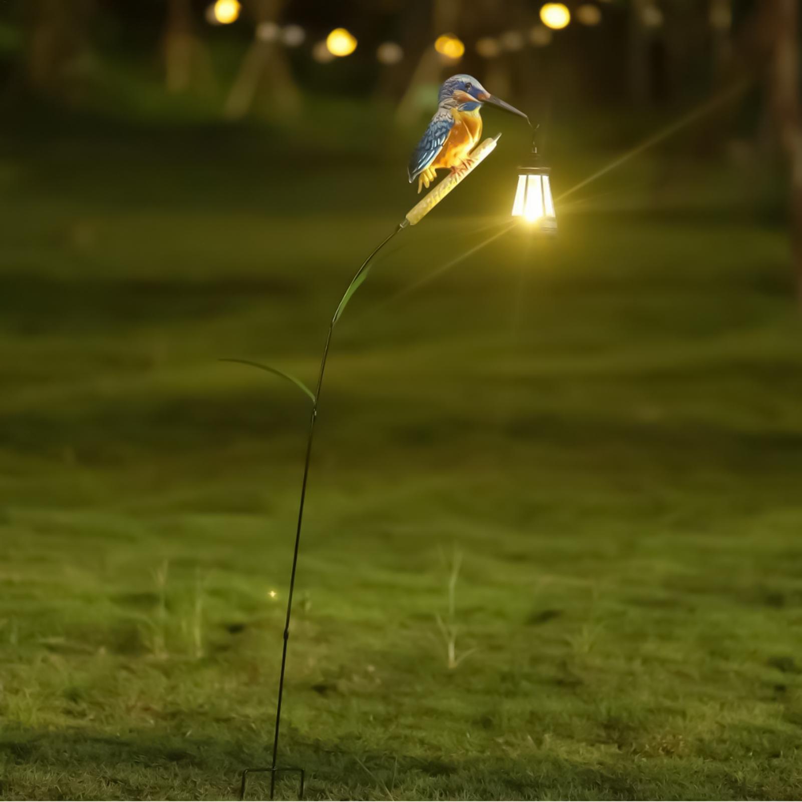 태양광 킹피셔 조명 정원 장식품 방수 경로등 마당 파티 - Outdoor Lighting Traditional 리뷰 및 가격
