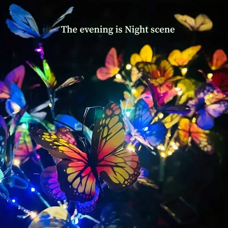 태양 LED 나비 정원 조명 마당 파티오 축제 크리스마 - Outdoor Lighting Traditional 리뷰 및 가격