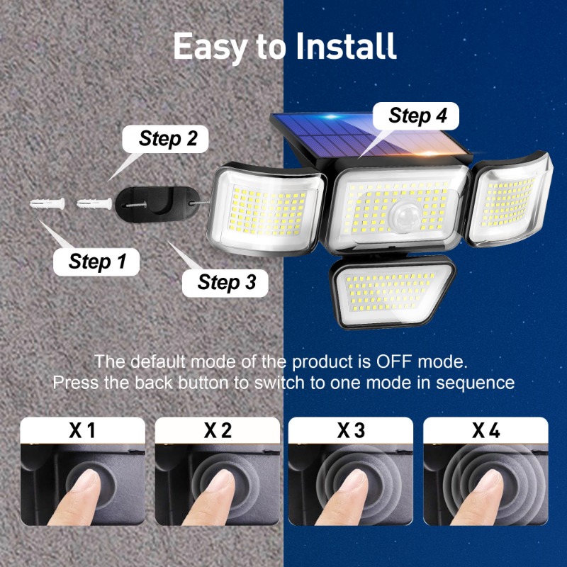 278개의 LED가 장착된 태양광 실외등(2팩), 30 - Outdoor Lighting For Your Yard 리뷰 및 가격