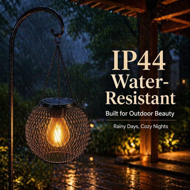 태양열 LED 교수형 플로어 램프 야외 속이 빈 조명  - Outdoor Lighting Traditional 리뷰 및 가격