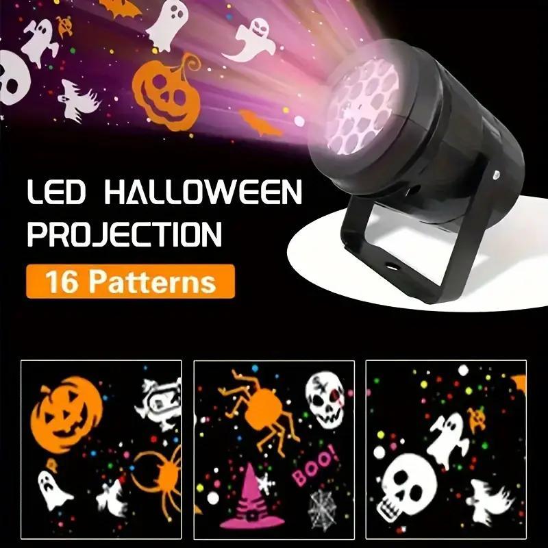 할로윈 LED 프로젝터 조명, 야외 크리스마스 마당 장 - Outdoor Lighting Manufacturers 리뷰 및 가격