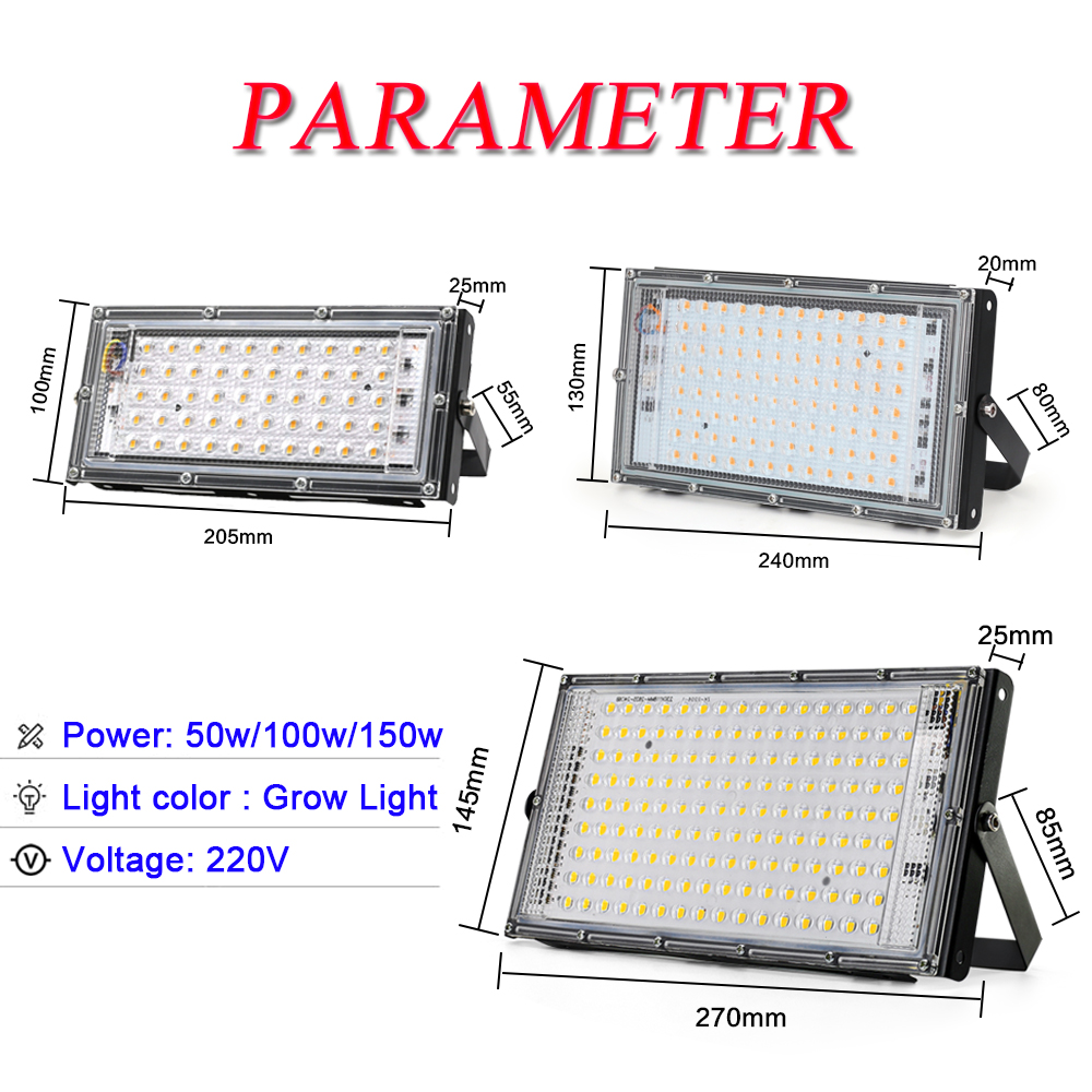 LED 투광등 50/96/144 LED 야외 AC 22 - Outdoor Lighting Garage 리뷰 및 가격