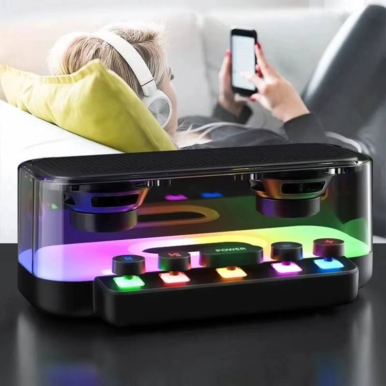 블랙 HIFI 스테레오 서라운드 휴대용 블루투스 RGB - Outdoor Lighting Wireless 리뷰 및 가격