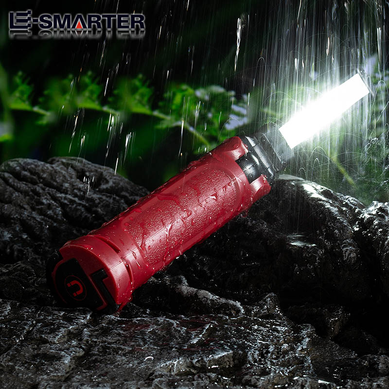 COB LED 작업 조명 충전식 접이식 손전등 야외 캠 - Outdoor Lighting Electric 리뷰 및 가격