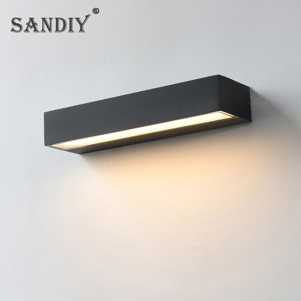 SANDIY 야외 벽 조명 현대 외부 스콘 램프 외부  - Outdoor Yard Lighting Fixtures 리뷰 및 가격