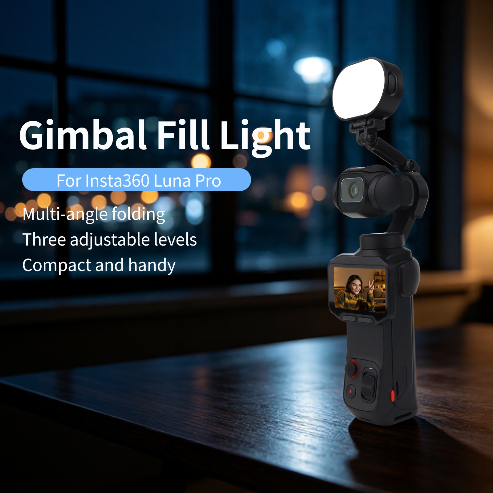 Insta360 Luna Pro 핸드헬드 짐벌 카메라와 - Outdoor Lighting For Photography 리뷰 및 가격