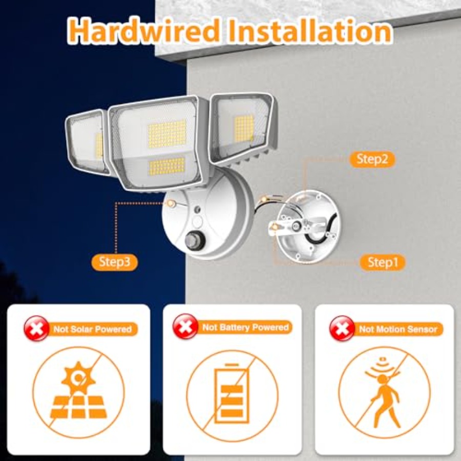 90W 황혼에서 새벽까지 작동하는 야외 조명, 10,0 - Outdoor Lighting Garage 리뷰 및 가격