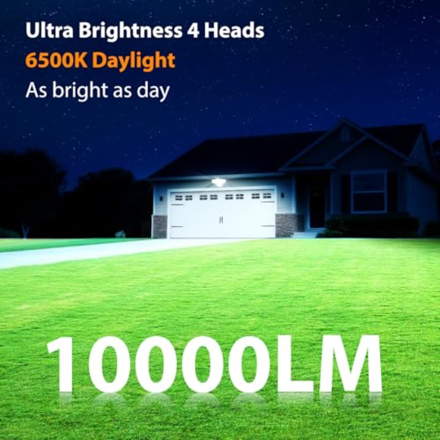 90W 황혼에서 새벽까지 작동하는 야외 조명, 10,0 - Outdoor Lighting Garage 리뷰 및 가격