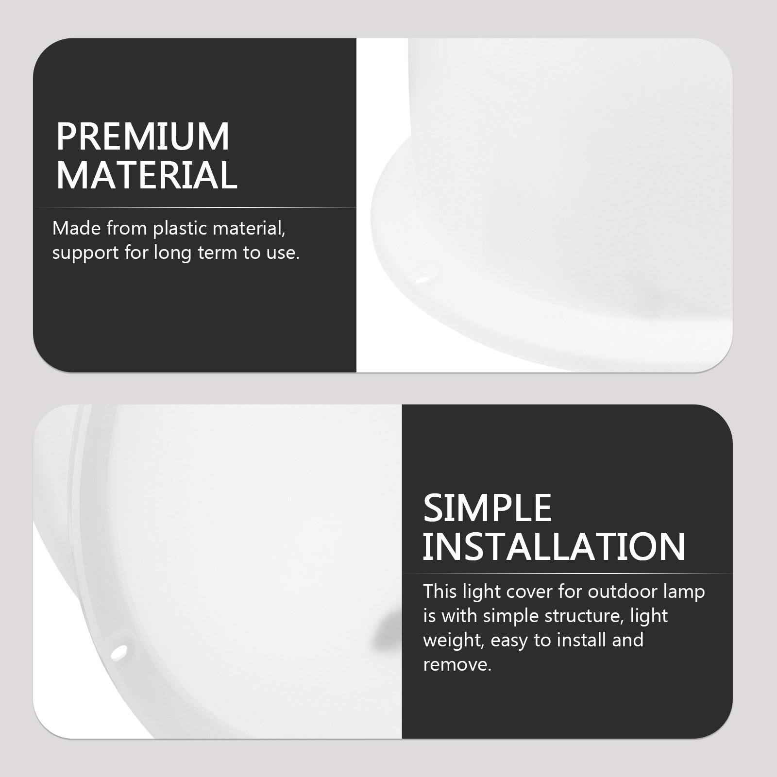 LED 치킨 하트 플라스틱 램프쉐이드 교체용 야외 벽  - Outdoor Yard Lighting Fixtures 리뷰 및 가격