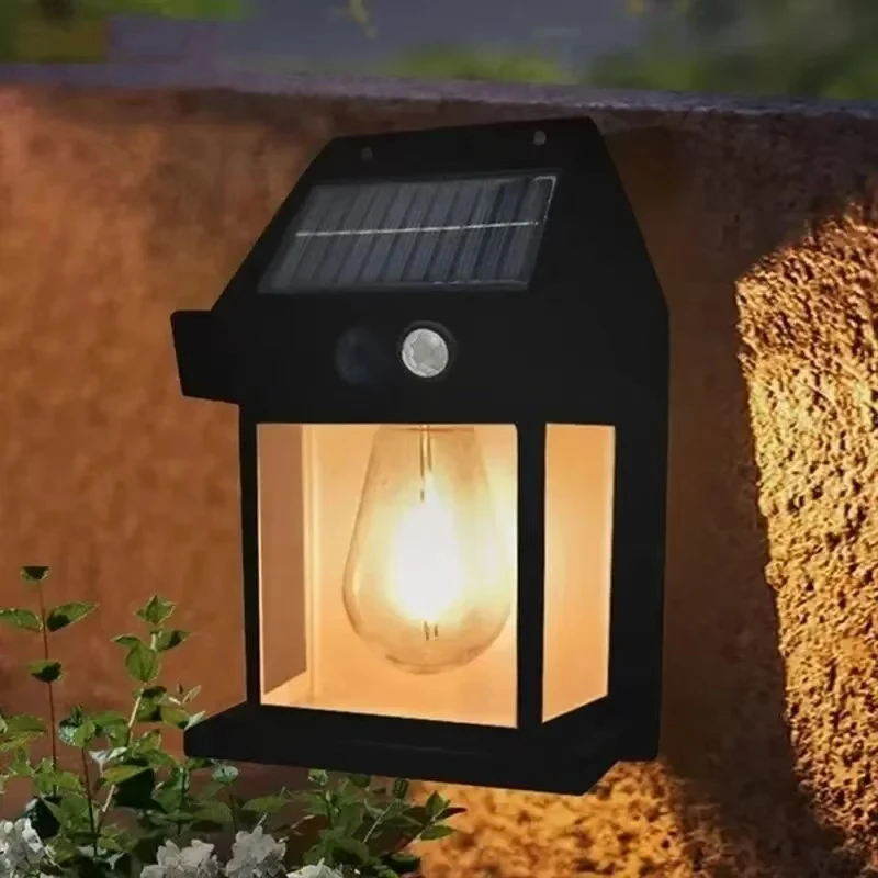 야외 태양광 텅스텐 벽등, 모션 센서 내장, IP65  - Outdoor Lighting Traditional 리뷰 및 가격