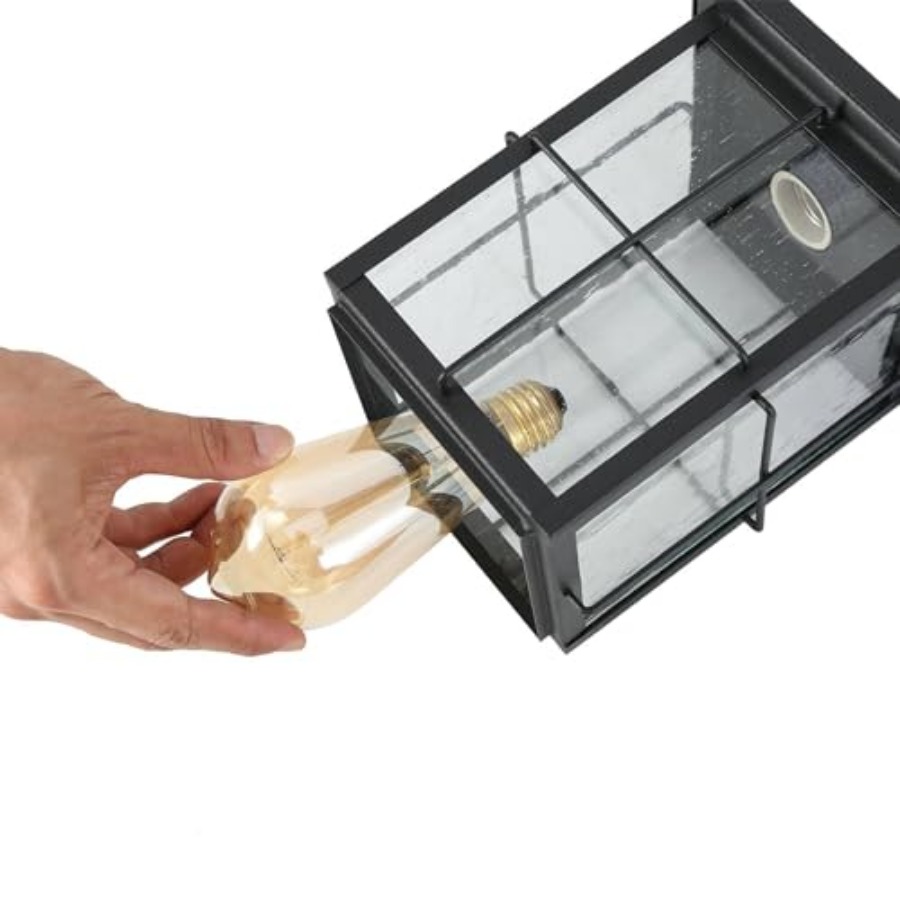 야외용 펜던트 조명기구, 농가풍 블랙 녹방지 천장형 야 - Outdoor Lighting Pendant 리뷰 및 가격