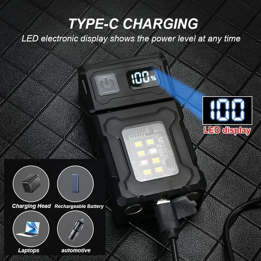 미니 USB 충전식 LED 손전등 테일 마그넷 COB  - Outdoor Lighting Replacement Bulbs 리뷰 및 가격