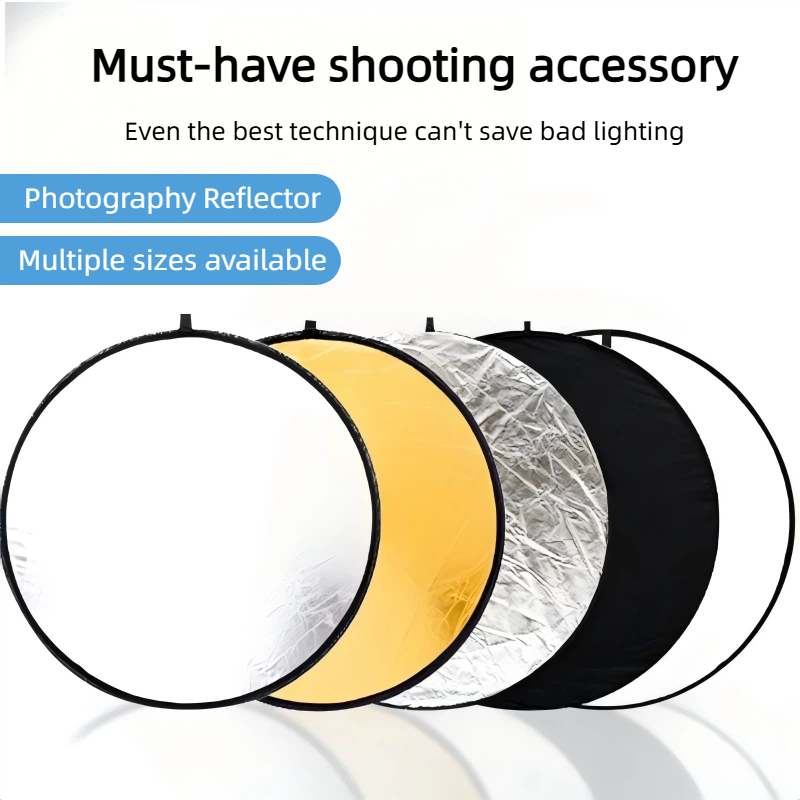2-in-1 양면 금은 반사판 휴대용 접이식 조명 패널 - Outdoor Lighting For Photography 리뷰 및 가격