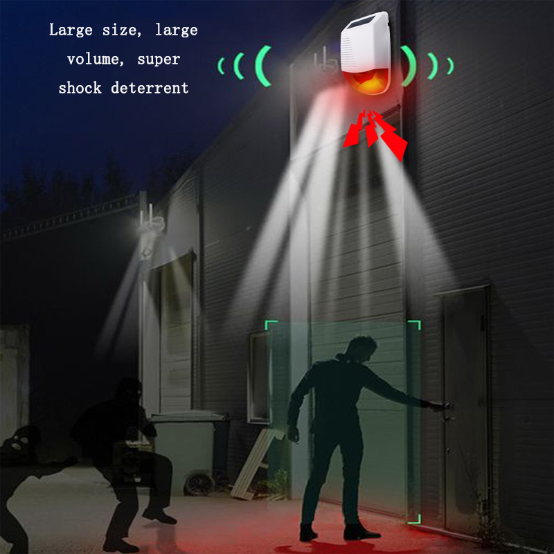 야외용 433MHz 무선 방수 스마트 청각 및 시각 경 - Outdoor Lighting Wireless 리뷰 및 가격