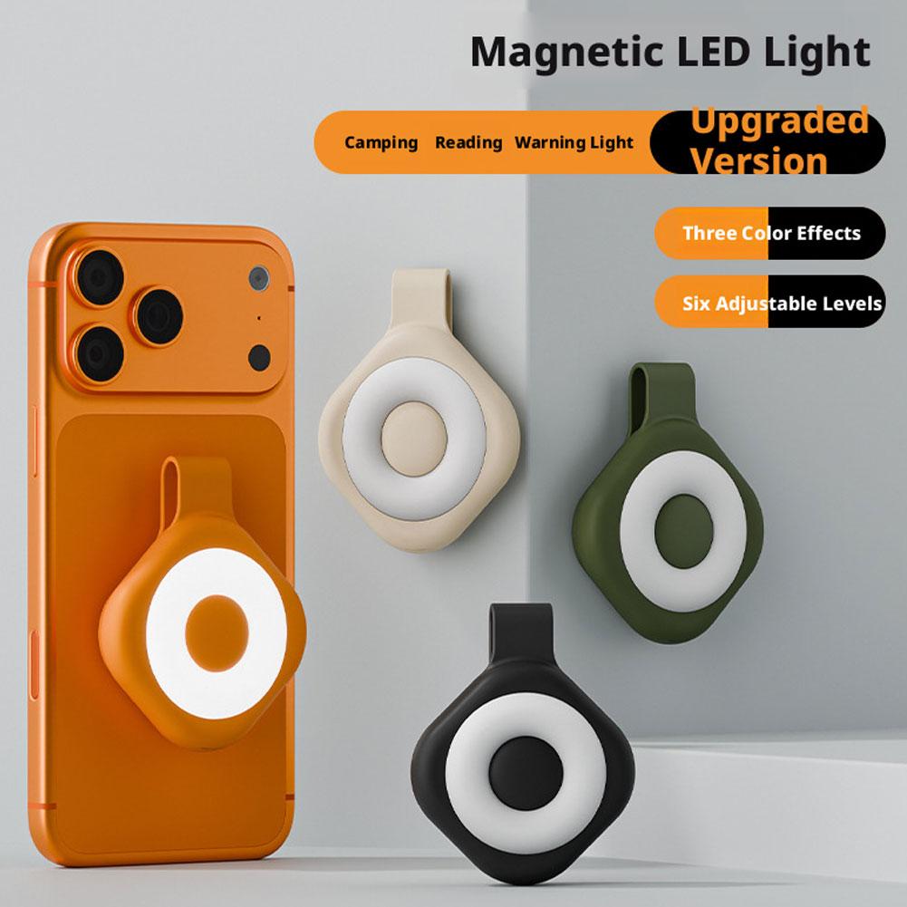 충전식 자석 휴대폰 조명 휴대용 칼라 클립 야간 조명  - Outdoor Lighting For Photography 리뷰 및 가격