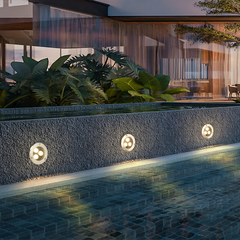 얇은 IP67 방수 LED 조명 정원 매립형 3W 5W - Outdoor Lighting Recessed 리뷰 및 가격