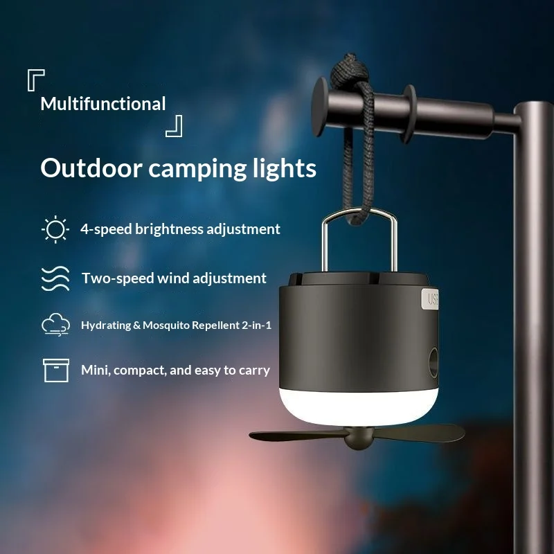 캠핑 팬 충전식 무선 선풍기 야외 LED 조명 휴대용  - Outdoor Lighting Wireless 리뷰 및 가격