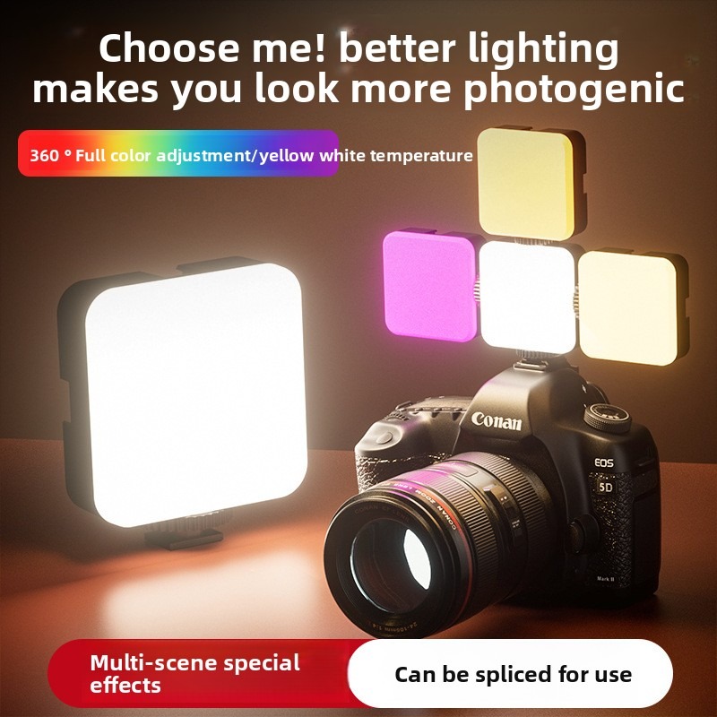 RGB 포켓 라이트 야외 촬영 보조광 라이브 스트리밍  - Outdoor Lighting For Photography 리뷰 및 가격