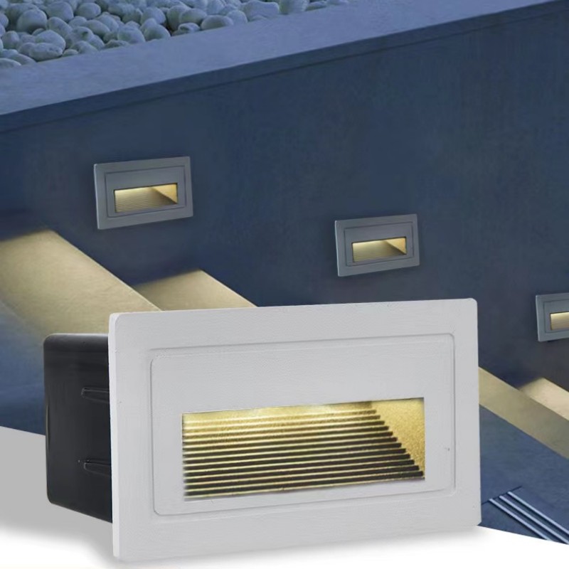 LED 벽 램프 3W 방수 IP65 단계 조명 최근 실 - Outdoor Lighting Recessed 리뷰 및 가격