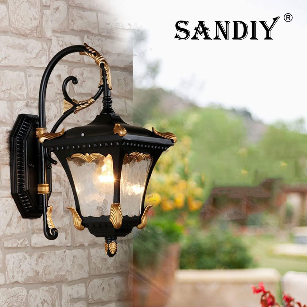 SANDIY 야외 벽등, 레트로 현관등, 벽걸이형 주택 - Outdoor Yard Lighting Fixtures 리뷰 및 가격