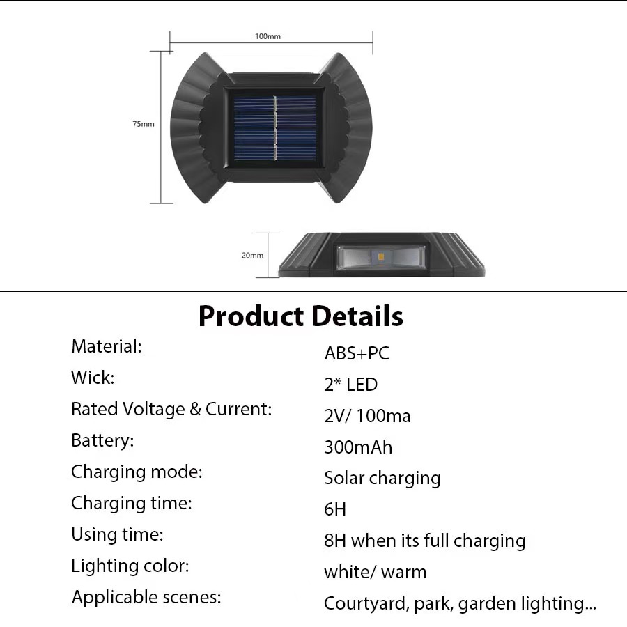 태양광 벽등 2/8LED 방수65 야외 정원 장식용 태 - Outdoor Lighting For Your Yard 리뷰 및 가격