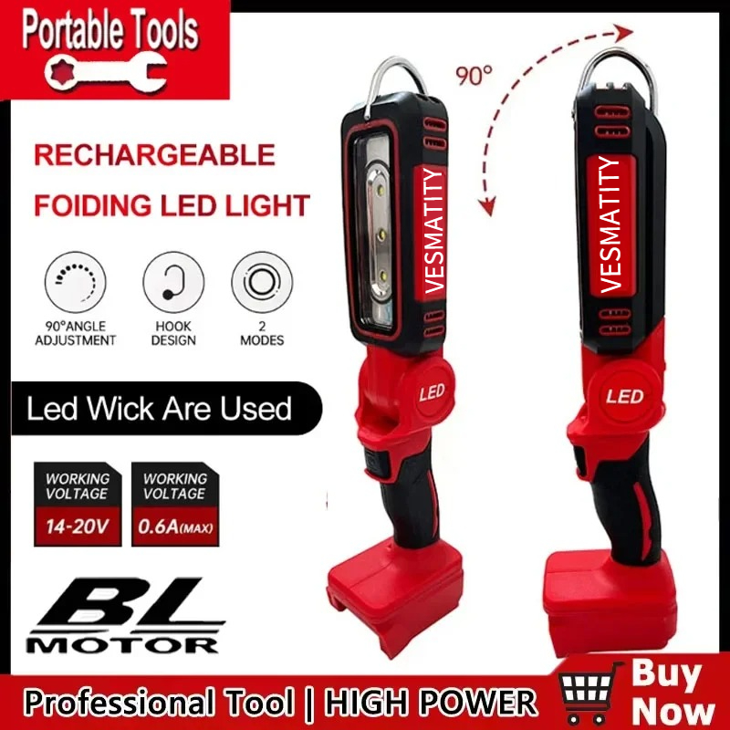 슈퍼 브라이트 90 °   LED 작업등 클립온 플러드 - Outdoor Lighting Garage 리뷰 및 가격