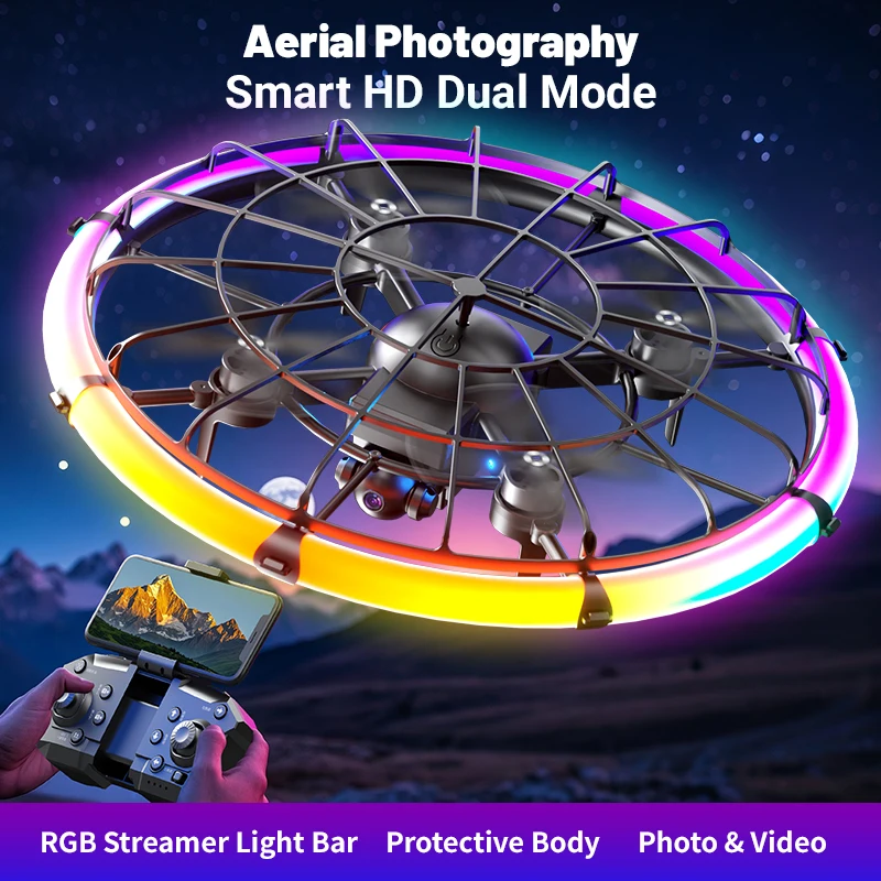 JJRC H145 UFO RC 드론, 듀얼 HD 렌즈, - Outdoor Lighting For Photography 리뷰 및 가격