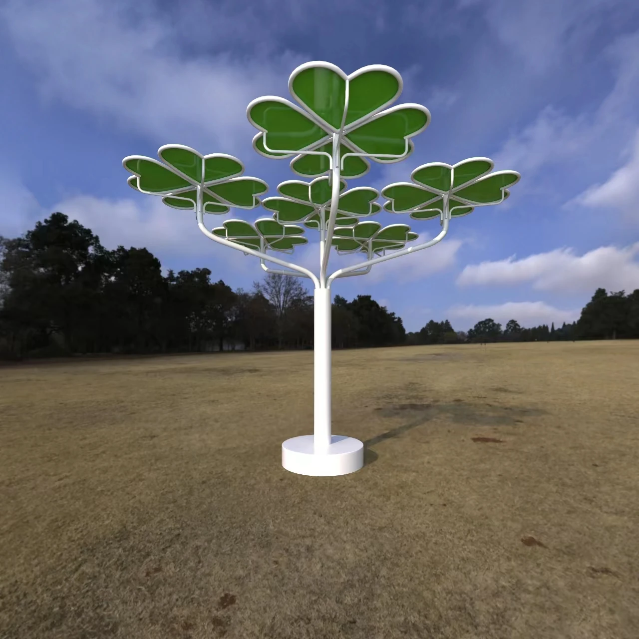 맞춤형 방수 아이디어 야외 도시 도로 장식 태양광 조명 - Outdoor Lighting Tree 리뷰 및 가격