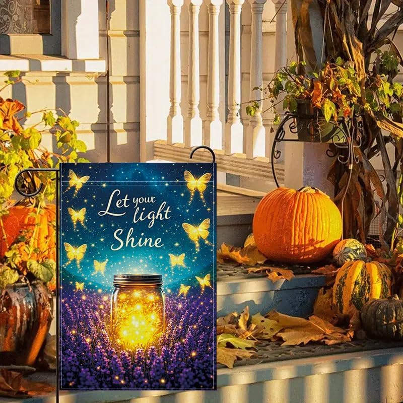 영감을 주는 나비 정원 깃발 12x18인치, 당신의 빛 - Outdoor Lighting For Your Yard 리뷰 및 가격